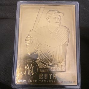 1996 Dunbury Mint Babe Ruth Gold Card #30